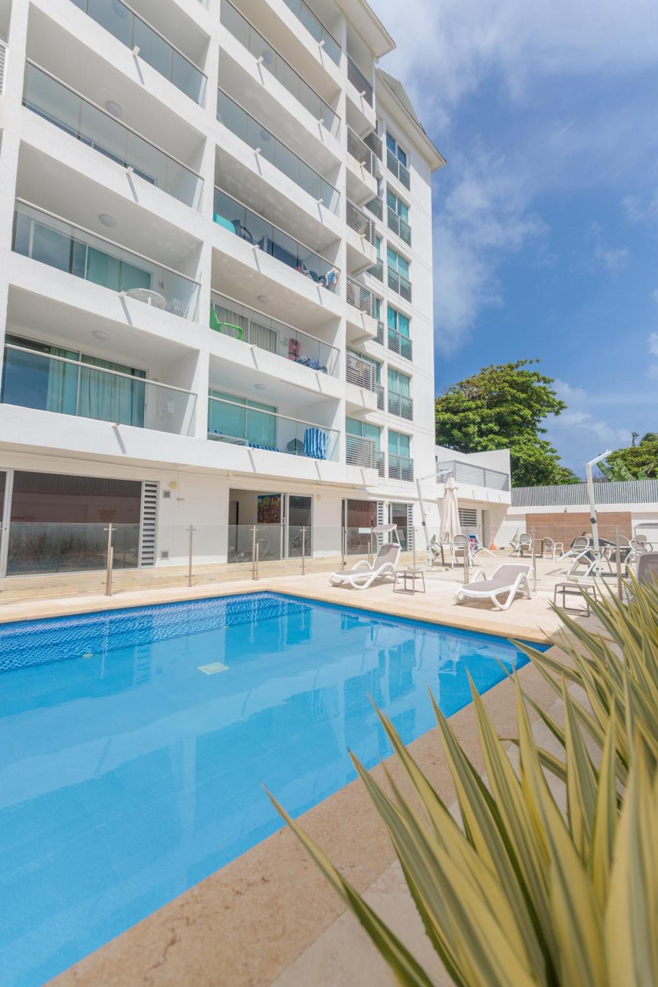 Penthouse Sea View 705A Apartment San Andres  Bagian luar foto